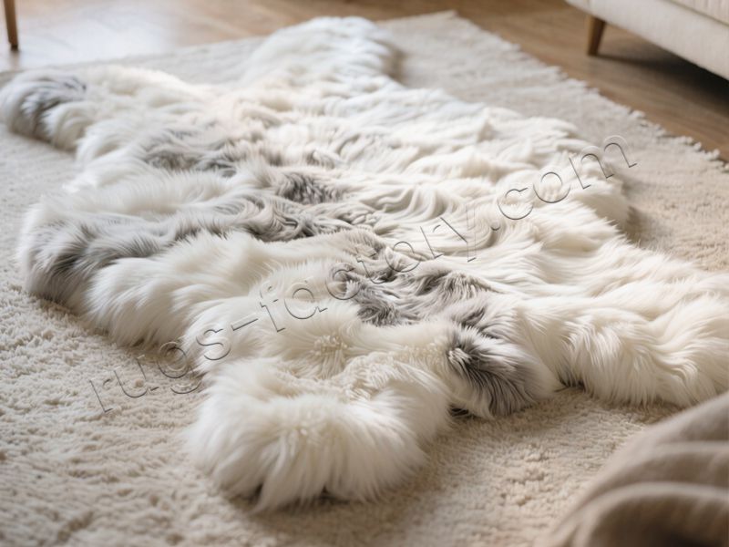 Artificial Rabbit Fur Carpets