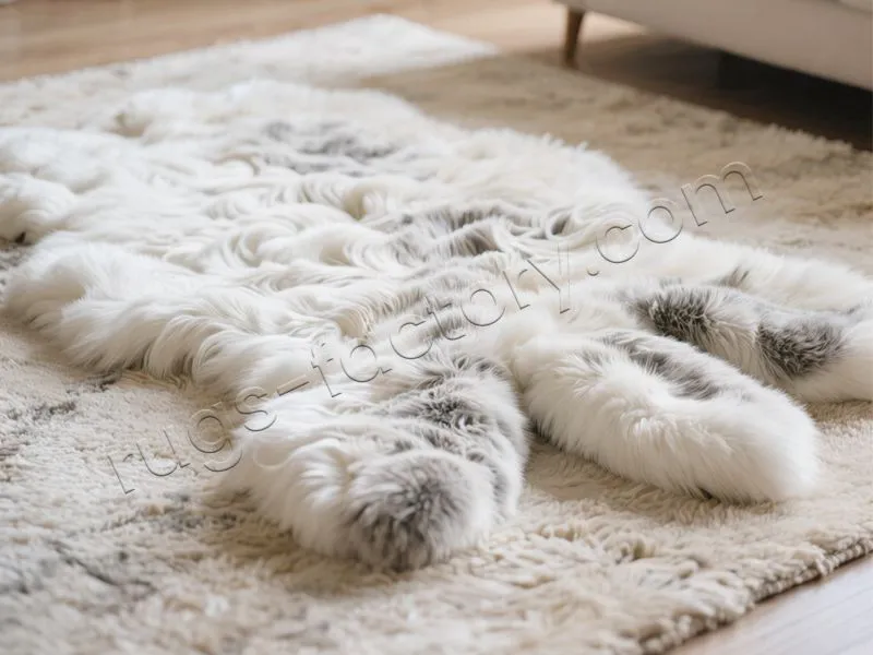 Artificial Rabbit Fur Carpets