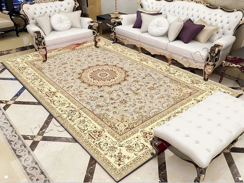 Velvet Carpet Crafted From Durable Polyester for Lasting