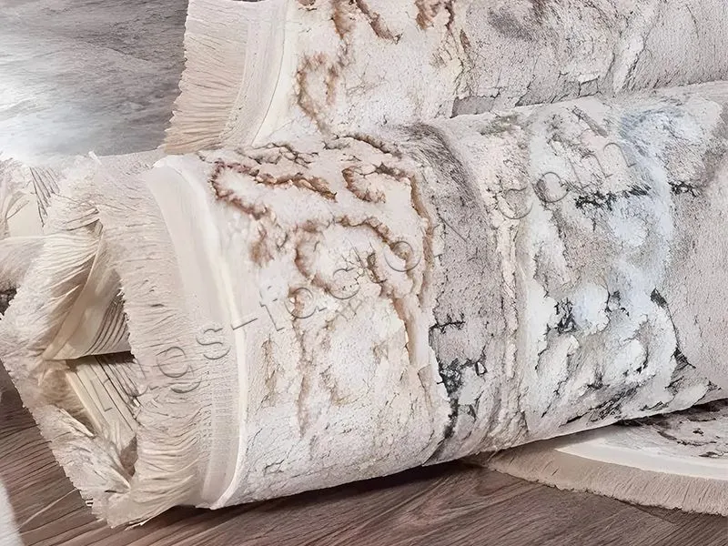 Velvet Carpet Crafted From Durable Polyester for Lasting