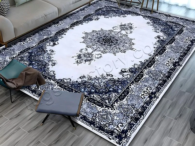 Modern Living Room Carpet Hot Selling Crystal Velvet